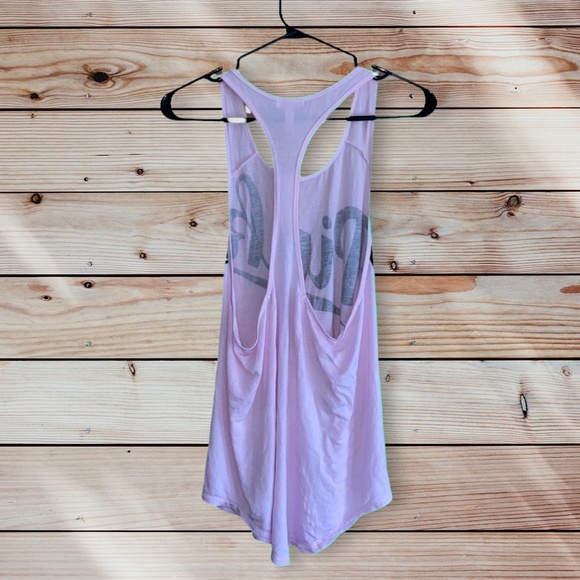 Victoria’s Secret PINK super soft singlet over sized tank top - Picture 2 of 4